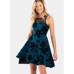 Francescas’s Collection Kaleeah Sheer Floral Dress – Plus Size